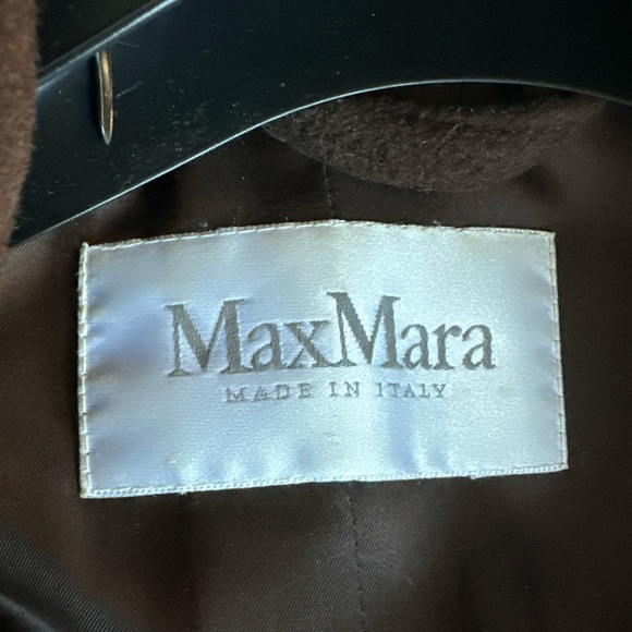 MAX MARA XL 16 MAXI DOUBLE BREASTED CASHMERE ULTRA LONG COAT SPECIAL ORDER - Picture 10 of 12